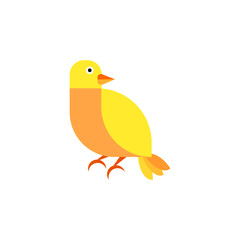 illustration vector graphic bird flat illustration for logo, icon, element, template, design, etc

