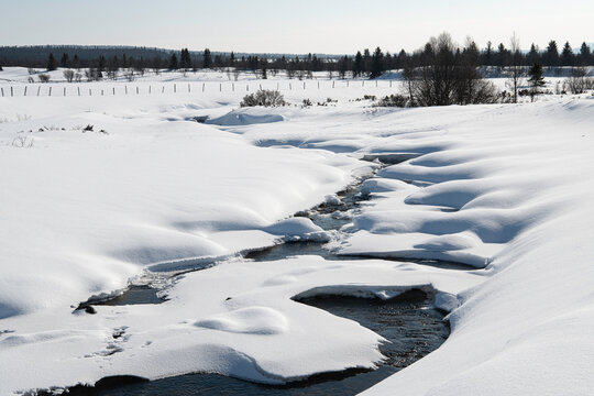 Winterlandschaft im Bereich der Alm Breistulen - Rondane _ Norwegen