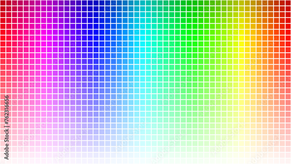 Wall mural abstract mosaic colorful pixels background of geometric shapes simple flat style. vector pattern. re