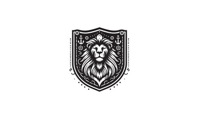 lion head shield 