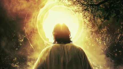 Foto op Plexiglas Jesus Cristo Ele ressuscitou, páscoa cristã  © Alexandre