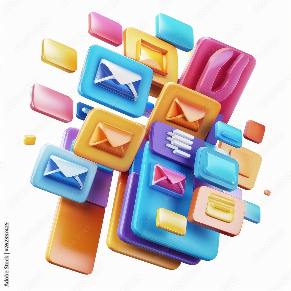 Poster managing files in a database. document management software, document flow app, compound document con