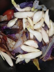 vegetables on the grill