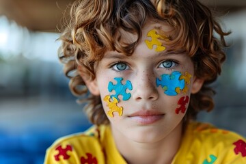 Raising Awareness for Autism: A Teenager's Perspective. Concept Autism Education, Teen Advocacy, Parental Support, Community Involvement, Positive Impact