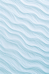 3D rendering, blue and white wavy shapes, soft lighting, clean and minimalistic
