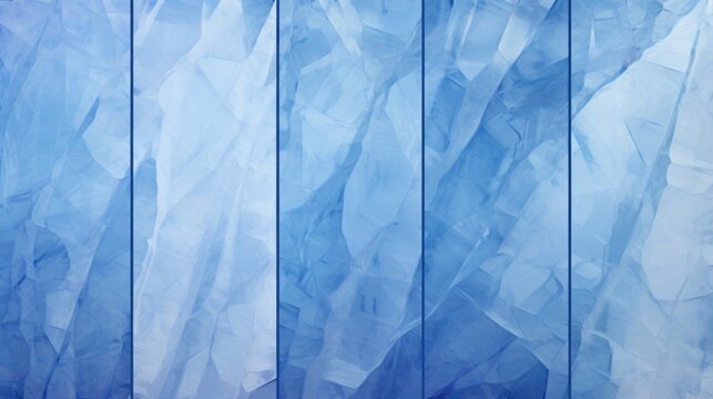 Room divider featuring a realistic image of icebergs. Perfect for adding a touch of nature to any space