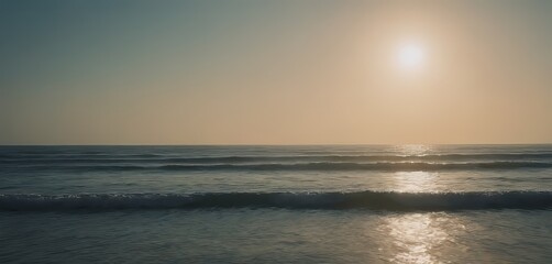 Obraz premium Big breaking Ocean wave on a sandy beach on the north shore of Oahu Hawaii