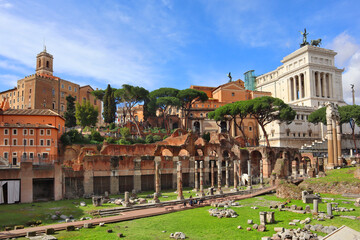 Roman Forum in Rome, Italy	
