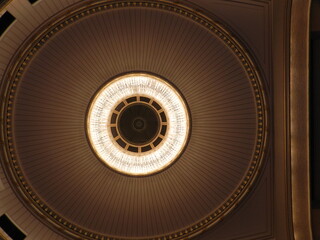 Vienna (Austria). Auditorium lamp of the Vienna State Opera