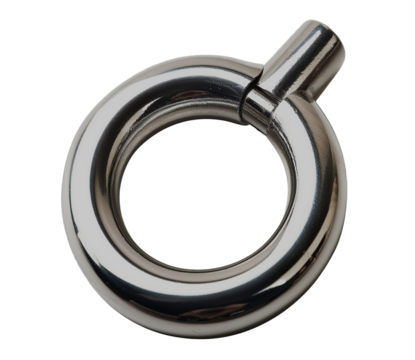 Magnet on transparent background