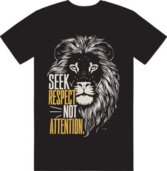 Tiger T-shirt design.