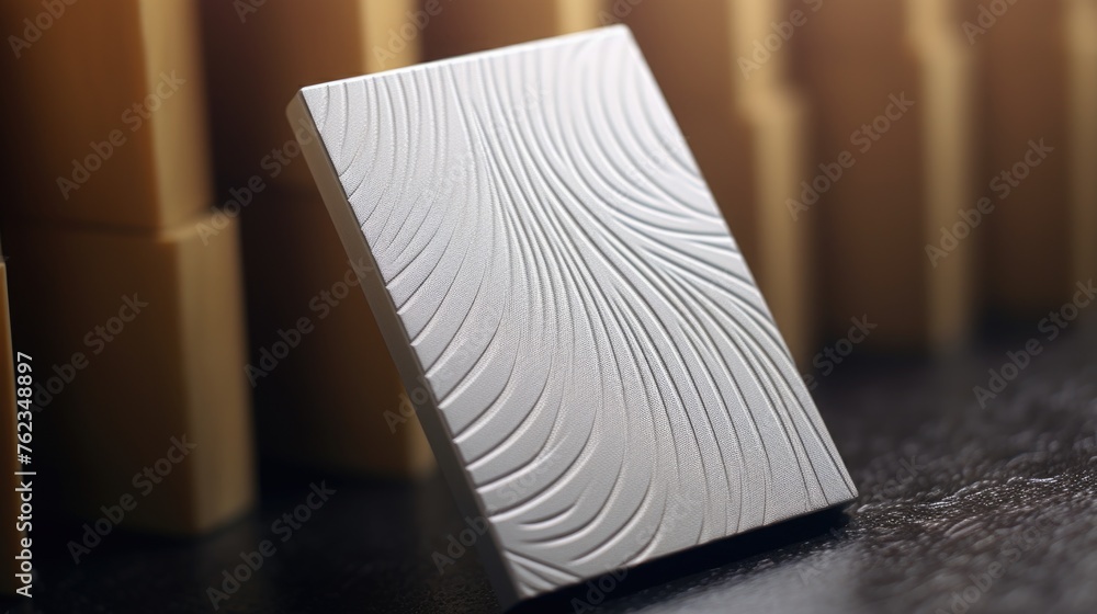 Fototapete close up of a playing card on a table. suitable for gambling or game concepts