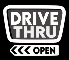 vintage open drive thru 24 hour