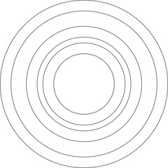 Fototapeta na wymiar Circle shape design. Geometric element