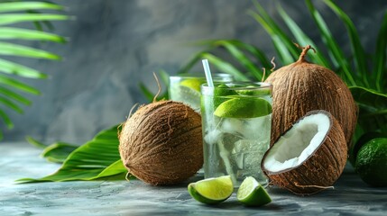 Fresh Coconut Water Drink