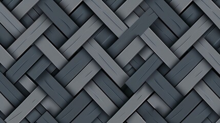 Abstract Herringbone Circuit background with a digital twist, resembling interconnected circuits, in shades of grey and silver