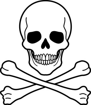 recommend clip art: ドクロマーク