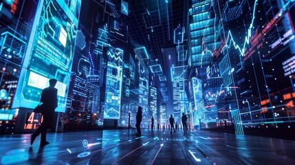 Futuristic Finance: A Glimpse into the Digital Stock Exchange