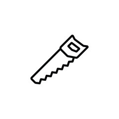 saw icon vector