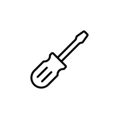 screwdriver icon vector