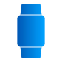 This is the Smartwatch icon from the gadget icon collection with an solid gradient style