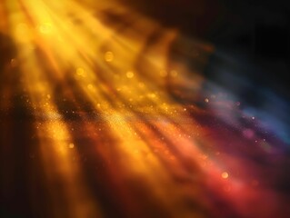 natural light overlays on a dark background.