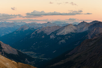 Fototapeta premium Vallée de serre chevalier 