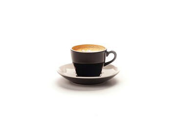 Cup of Espresso isolated on white background
