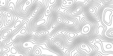 Abstract topographic contours map background. Ocean topographic line map with curvy wave isolines vector.  Ocean topographic line map with curvy wave isolines vector.  