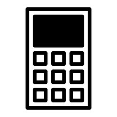 This is the Keypad icon from the gadget icon collection with an mixed style