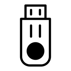 This is the Usb Drive icon from the gadget icon collection with an mixed style