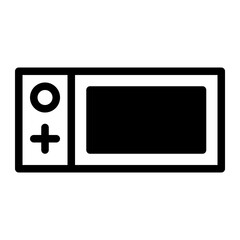This is the Game Console icon from the gadget icon collection with an mixed style