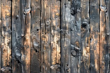 Vintage Wooden Planks Texture with Rustic Weathered Wood Surface for Background or Design Elements