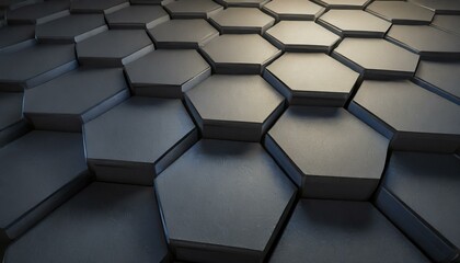 abstract background with hexagons