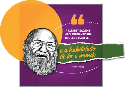 Cita&ccedil;&atilde;o Paulo Freire quote