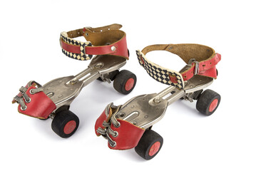 Adjustable retro roller skate from 80's