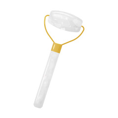 Guasha Scrapper White Jade Stone