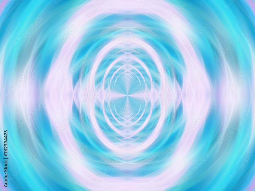 Aufkleber abstract graphic background with effect of waves, water, blur, rays, and swirl, symmetrical pattern 