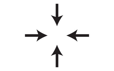 arrow design graphic in tools zoom icon