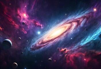 space backdrop, galaxy desktop background. 