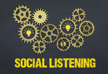 Social Listening	
 - obrazy, fototapety, plakaty