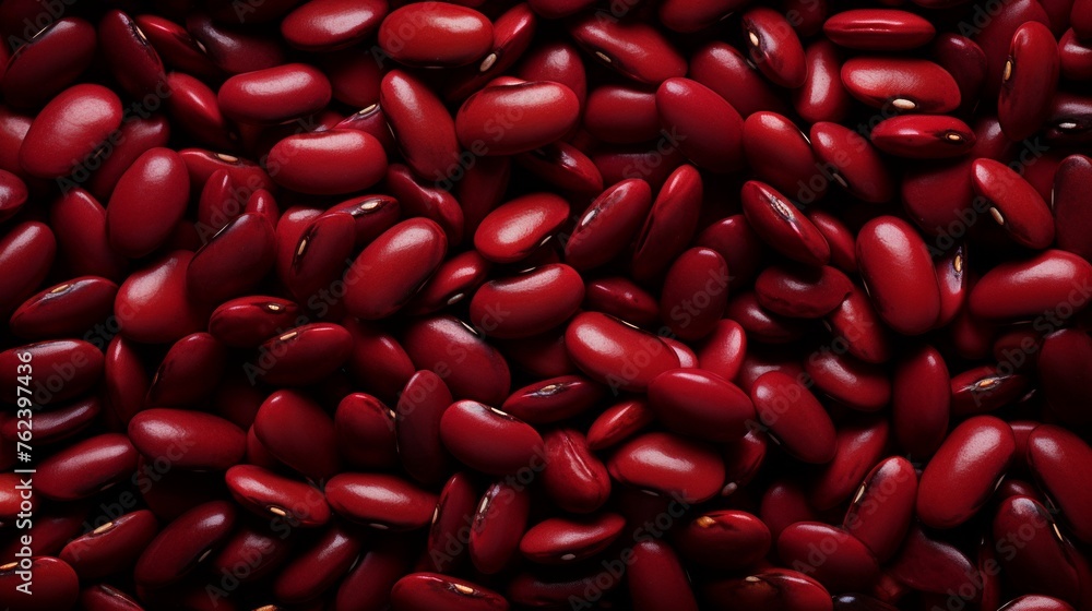 Poster Generative AI Red Bean Abstraction