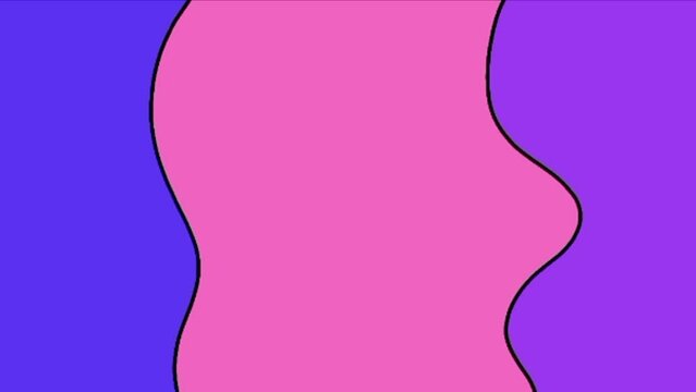 High quality animated colorful fluid transitions