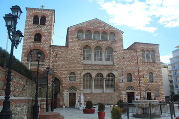 View of St. Dimitri Church and its garden from different angles.
Thessaloniki Greece