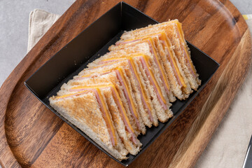 Toast, Anverter, Kayaham Toast, Ham, Nutella Butter, Bread, Chocolate, Snack