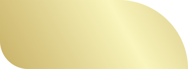 Golden label ribbon banner, tag
