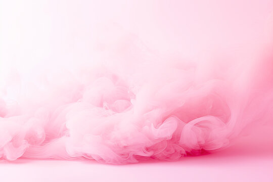 Abstract pink smoke background,Freeze motion of pink smoke 