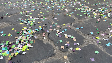 Confetti en la calle