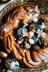 easter decoration for Easter. easter bread baking for Easter