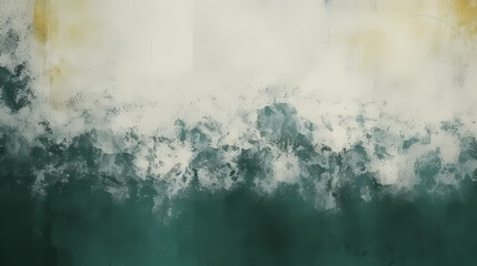 Green abstract painting background